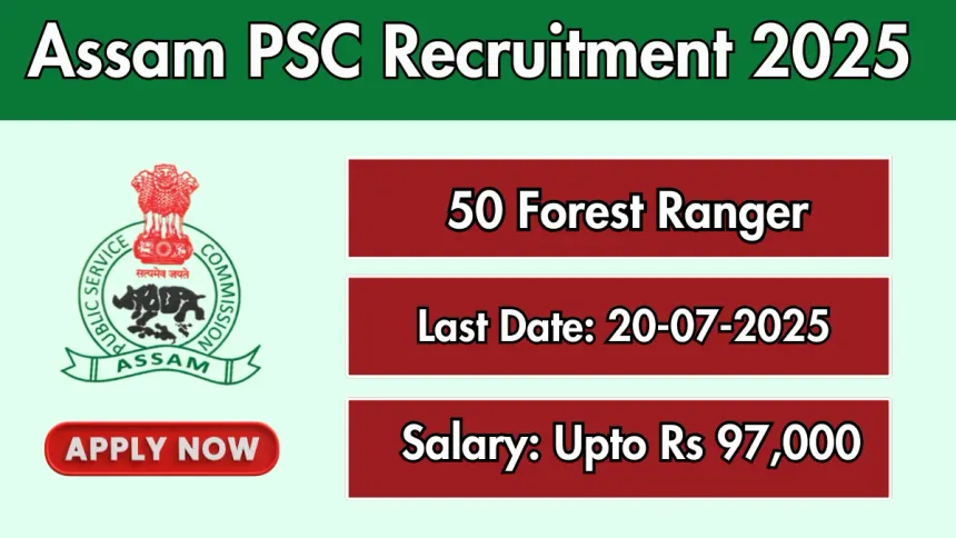 APPSC Forest Jobs 2025: Check Eligibility, Salary, and How to Apply Online